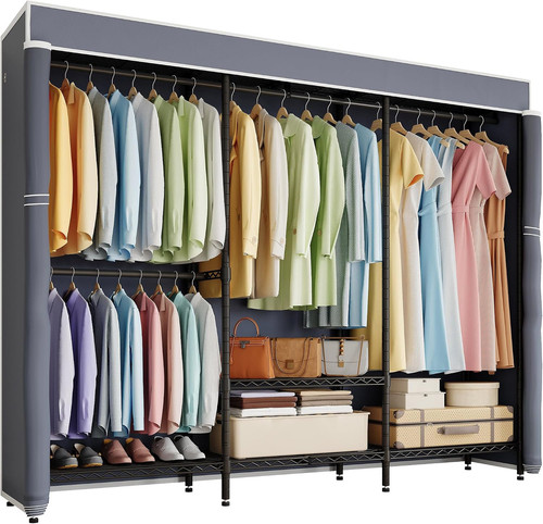 Heavy duty clothes rack with - heavy,