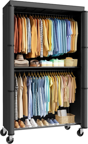 Clothes rack with - clothes,